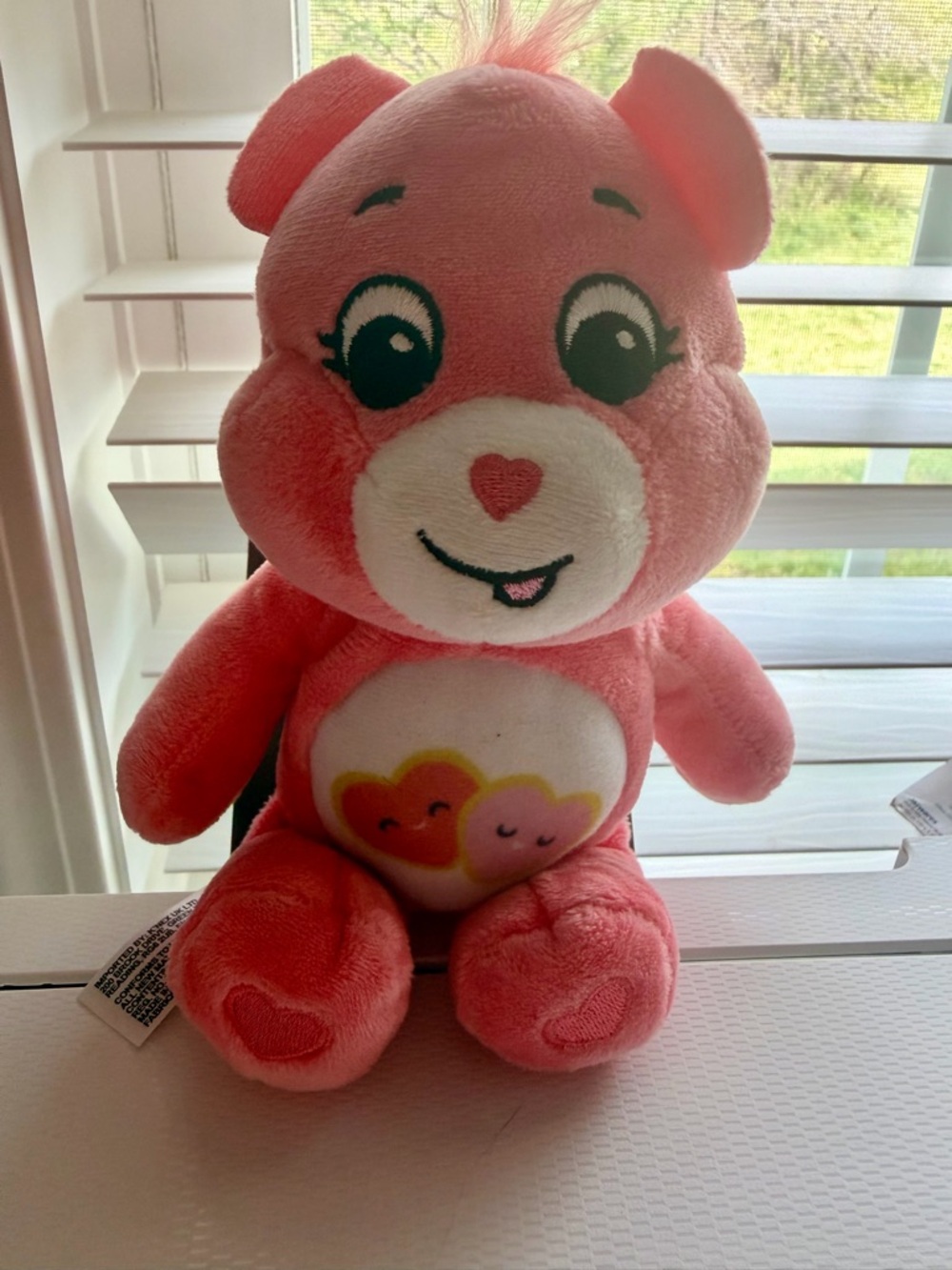 Care Bear Loves A-lot -  9 inch Plushy - New